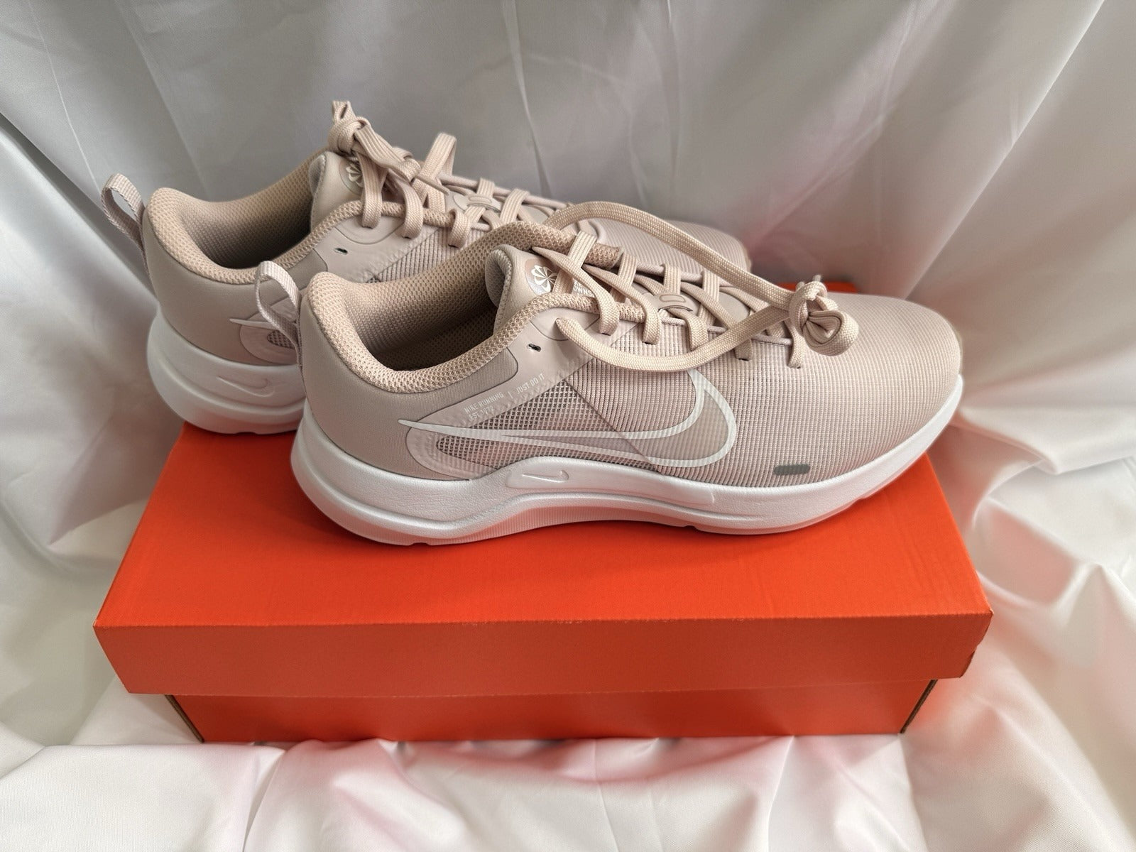 Nike Downshifter 13 Trainers Pink Beige UK 5.5 EU 39 Women’s BNIB Running