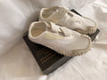 This is the Puma Mostro Mesh in Puma White Style 401666-02), UK 4 / EU 37.