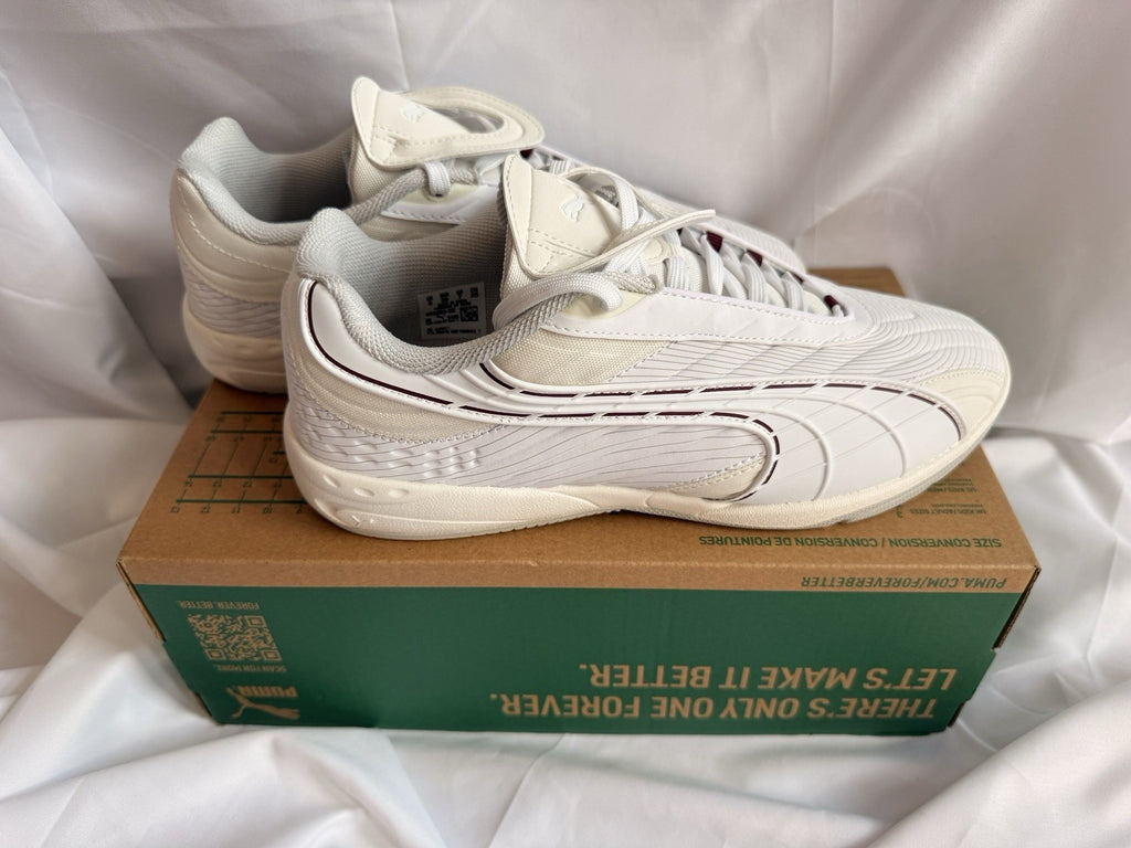 PUMA V-S2 Tactical Trainers UK 6 EU 39 White Vapor Grey BNIB 403283-02