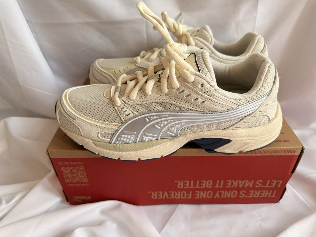 PUMA C25K Trainers UK 7 EU 40 Alpine Snow Puma Silver BNIB 403860-03