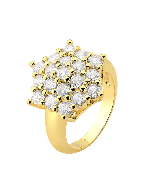 Clear Zirconia Ring