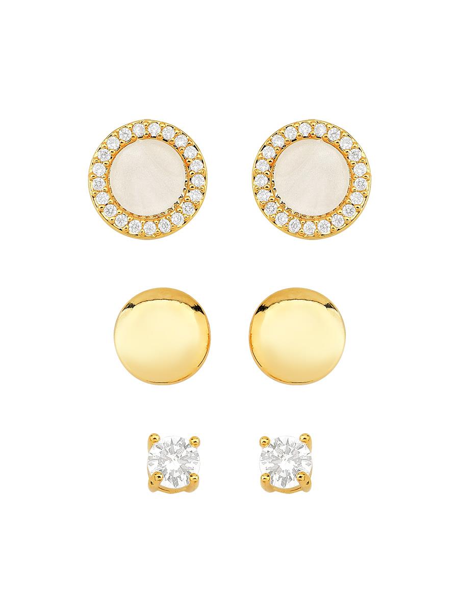 Lumi Crystal Earring Set