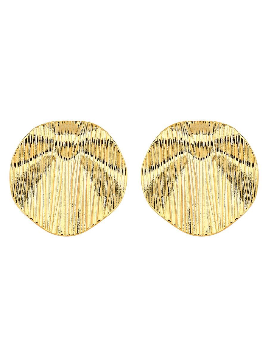 Organic Textured Statement Earrings