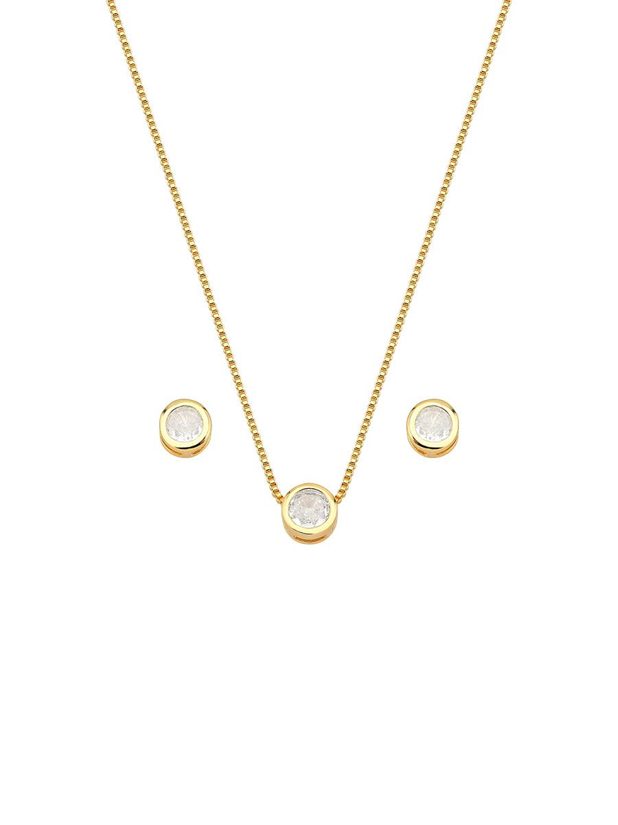 Classic Solitaire Jewellery Set