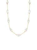 Organic Pearl Choker Necklace