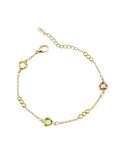 Colourful Heart Beaded Bracelet